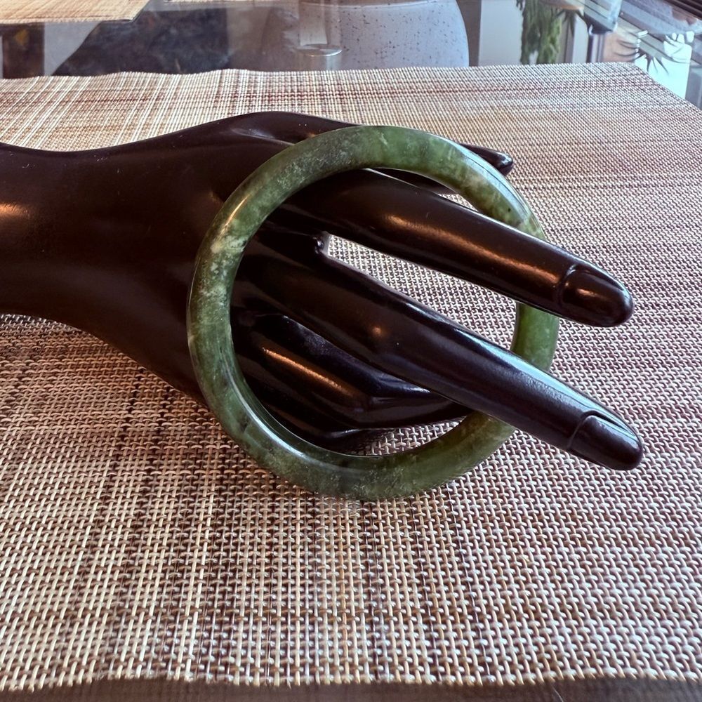 New Jade Bangle Bracelet.